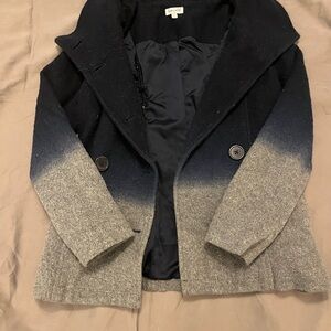 Splendid kids Black and Gray Pea Coat